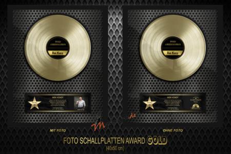 Goldene Schallplatte ♫ Lochwand Style